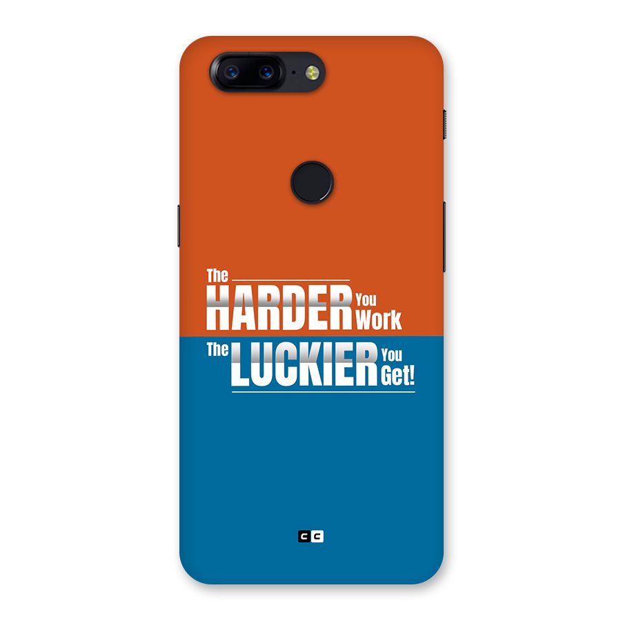 Hard Luck Back Case for OnePlus 5T
