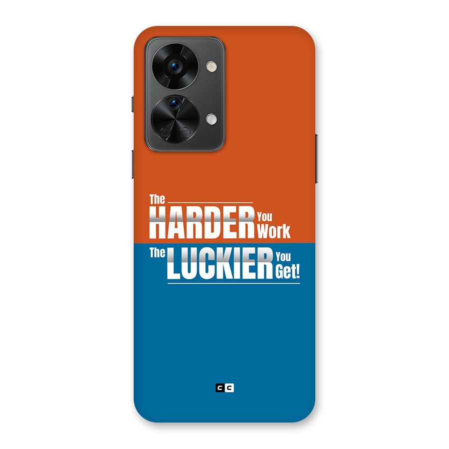 Hard Luck Back Case for OnePlus Nord 2T