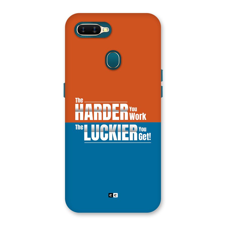 Hard Luck Back Case for Oppo A12s