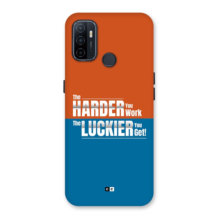 Hard Luck Back Case for Oppo A33 (2020)
