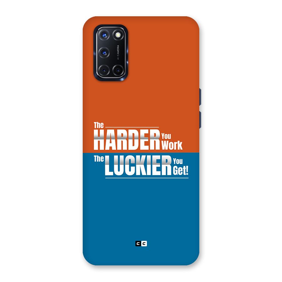 Hard Luck Back Case for Oppo A52