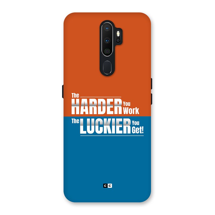 Hard Luck Back Case for Oppo A5 (2020)