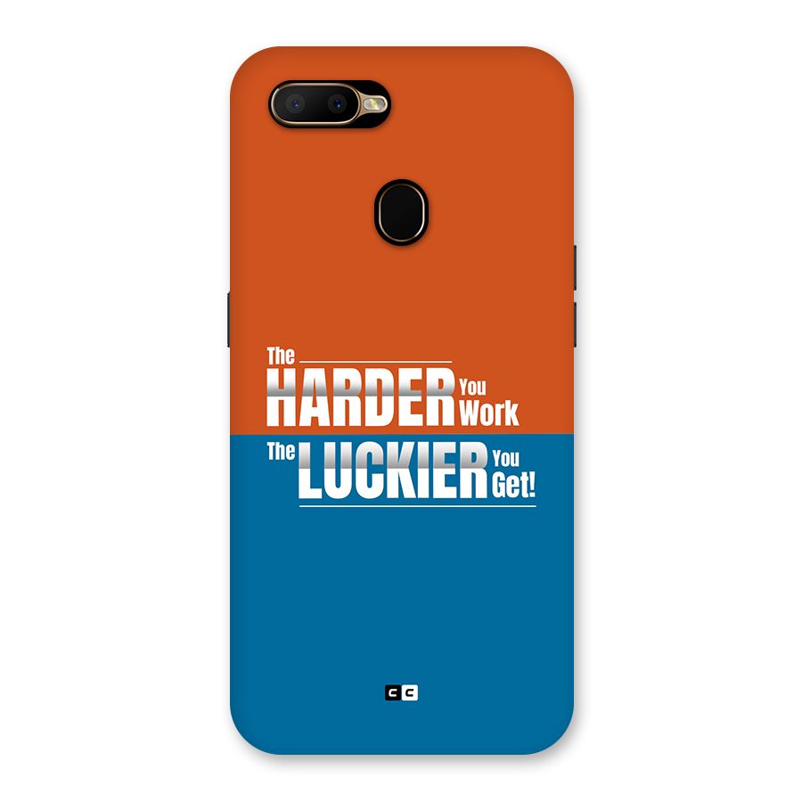 Hard Luck Back Case for Oppo A5s