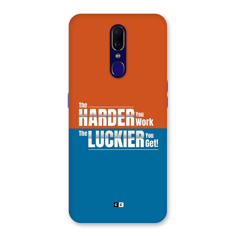 Hard Luck Back Case for Oppo A9
