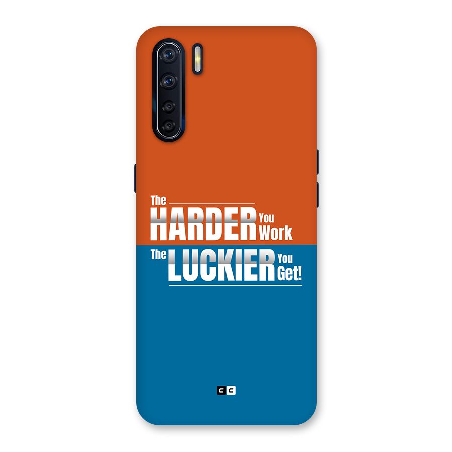 Hard Luck Back Case for Oppo F15