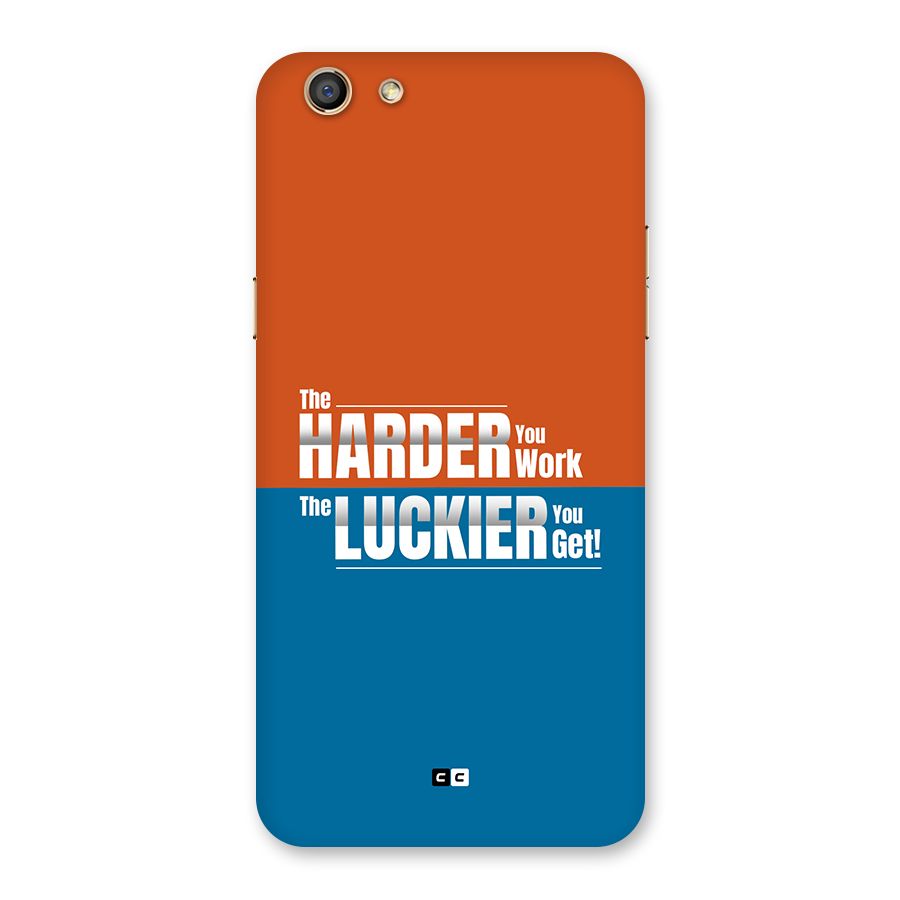 Hard Luck Back Case for Oppo F3