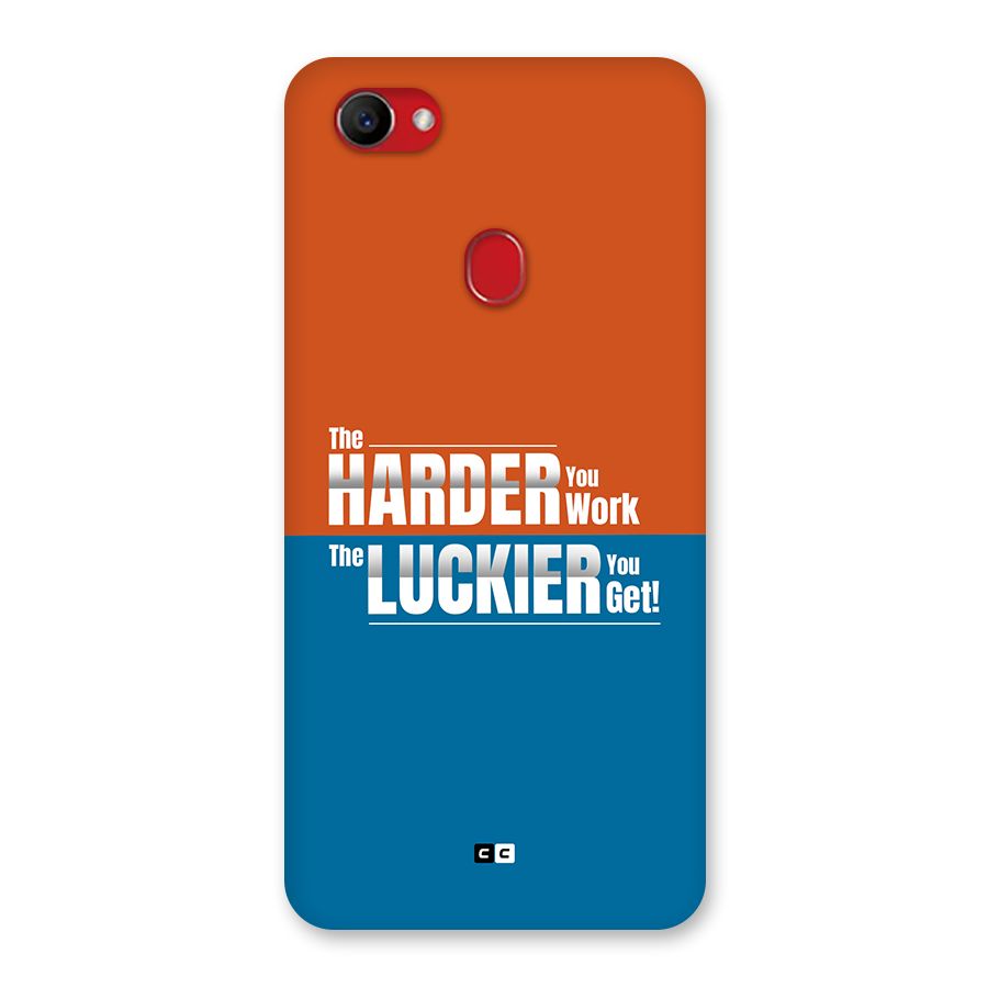 Hard Luck Back Case for Oppo F7