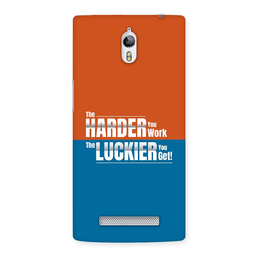 Hard Luck Back Case for Oppo Find 7
