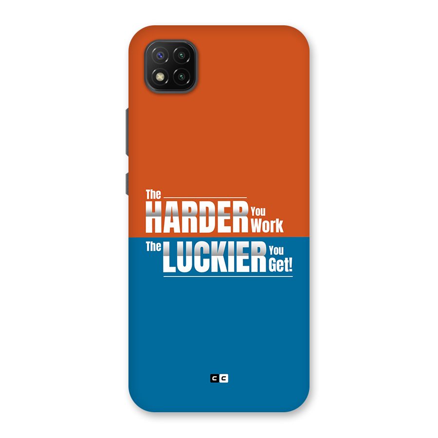 Hard Luck Back Case for Poco C3