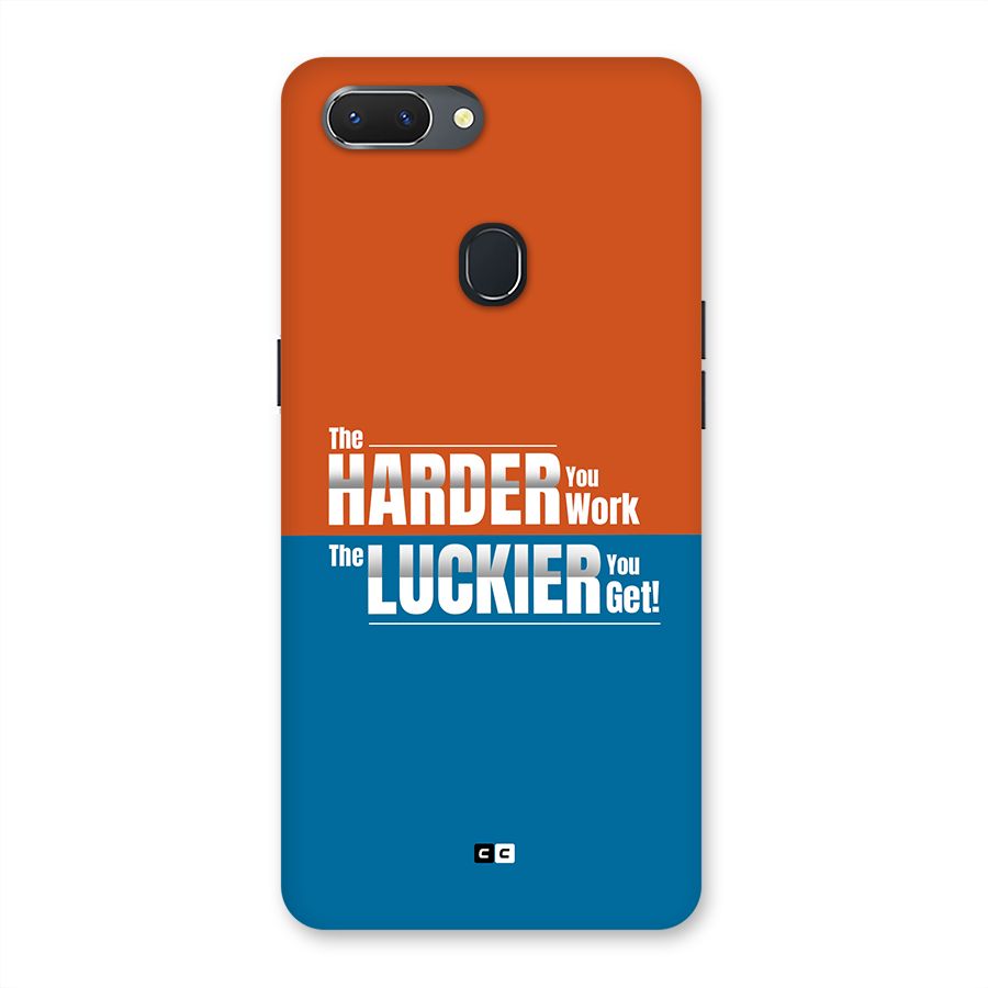 Hard Luck Back Case for Realme 2