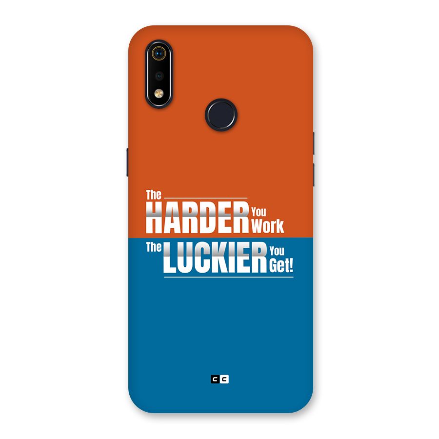 Hard Luck Back Case for Realme 3i