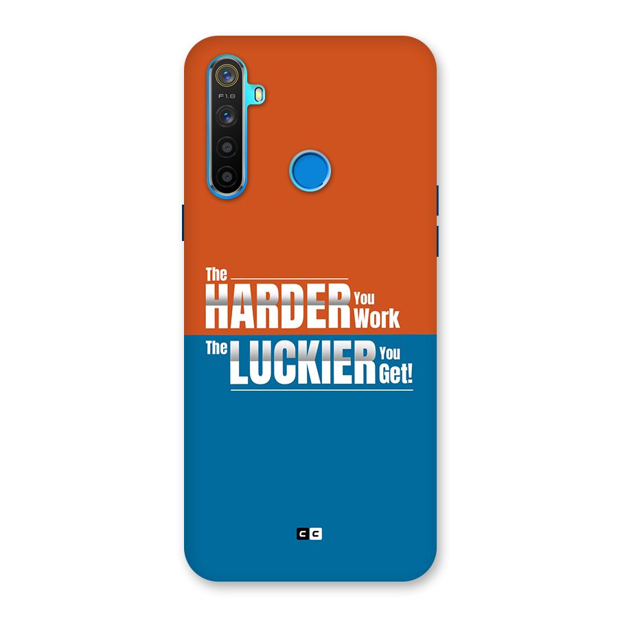 Hard Luck Back Case for Realme 5