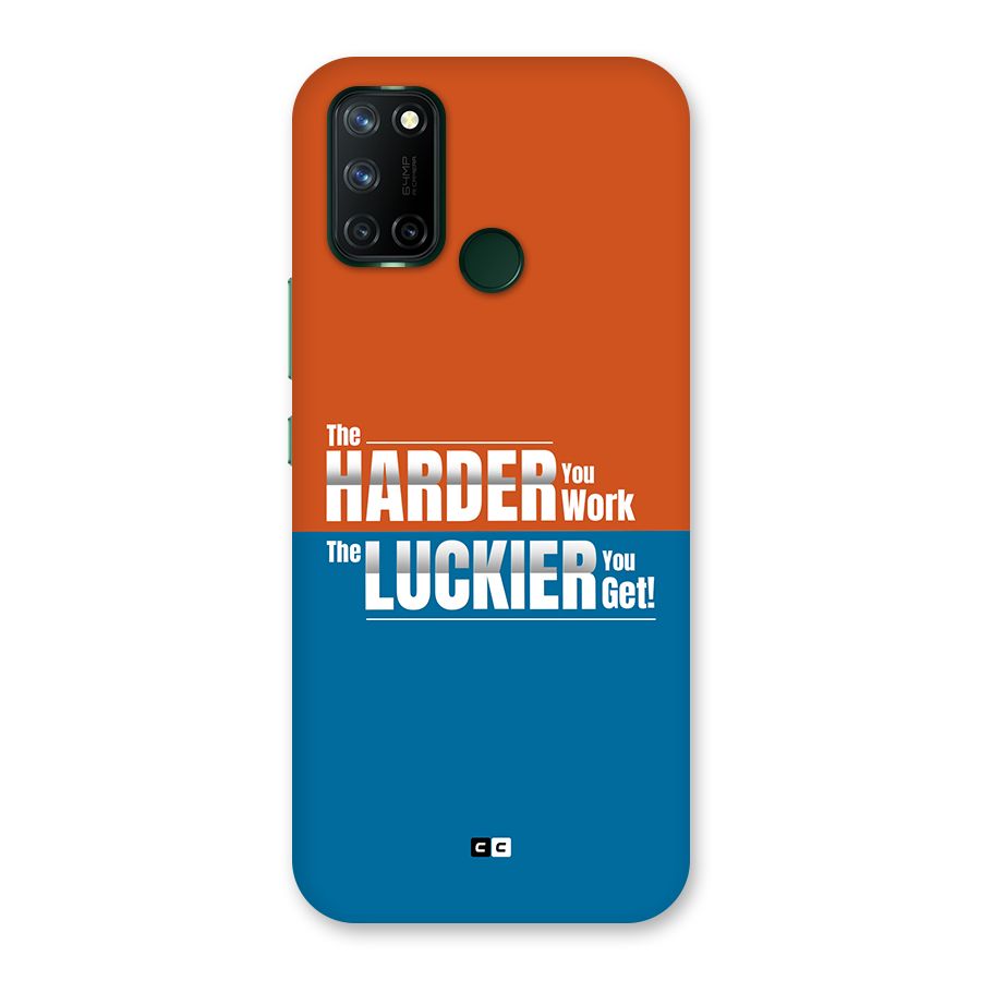 Hard Luck Back Case for Realme 7i