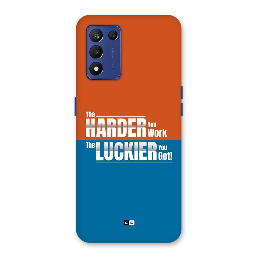 Hard Luck Back Case for Realme 9 5G Speed