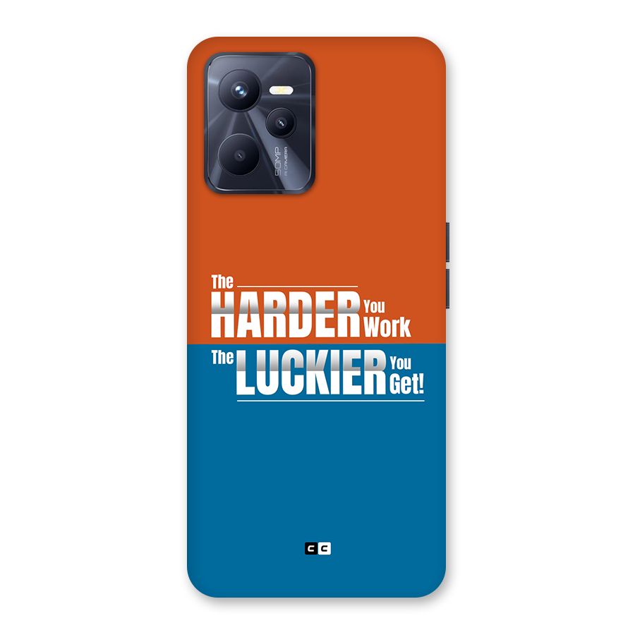 Hard Luck Back Case for Realme C35
