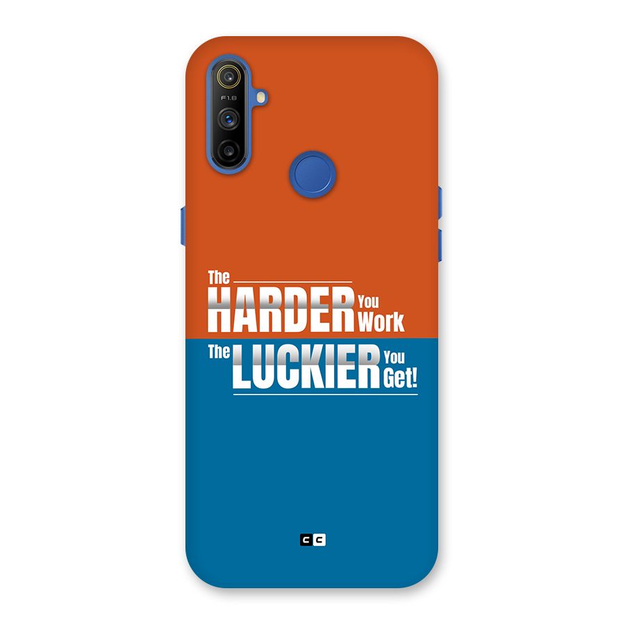Hard Luck Back Case for Realme Narzo 10A