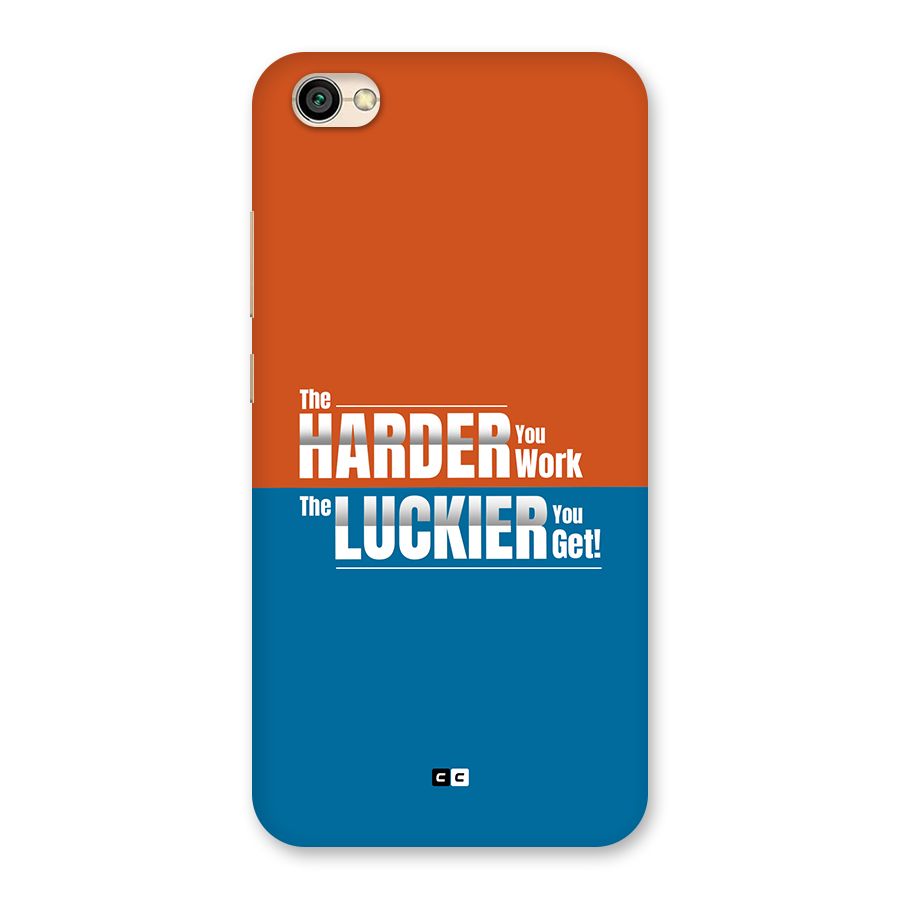 Hard Luck Back Case for Redmi Y1 Lite