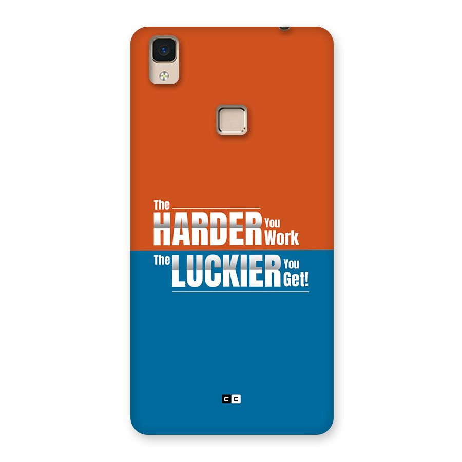Hard Luck Back Case for V3 Max