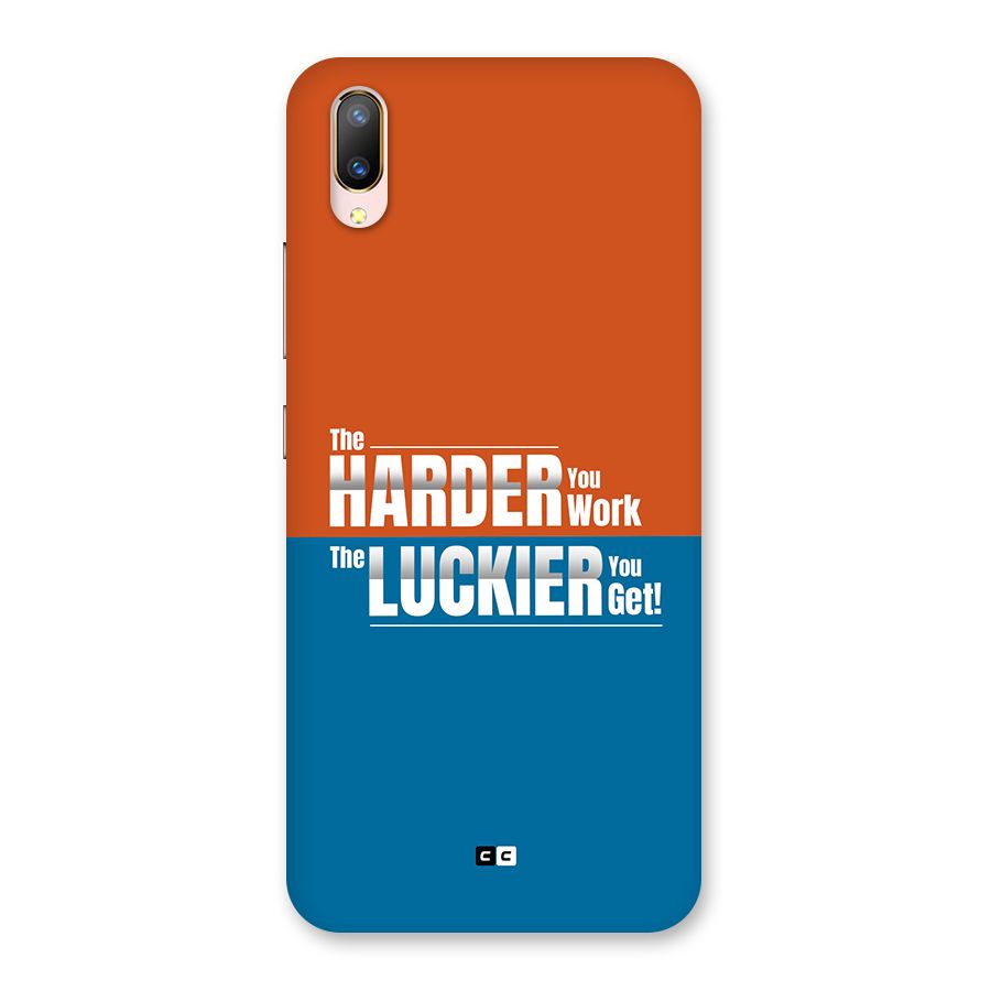 Hard Luck Back Case for Vivo V11 Pro