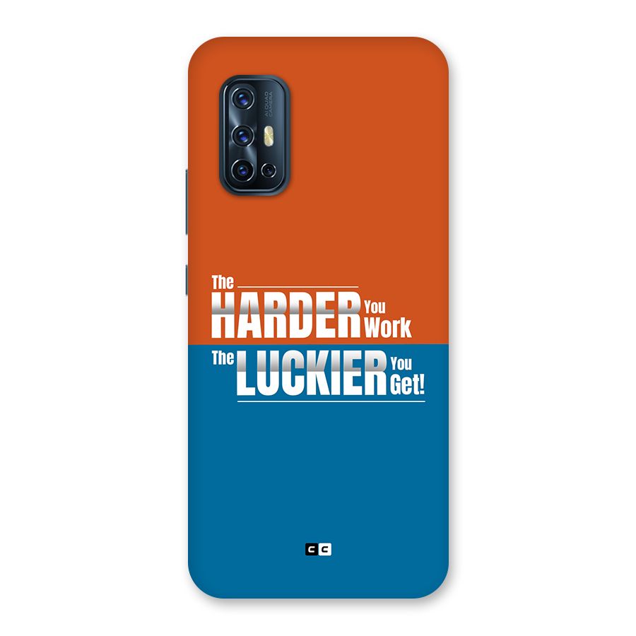 Hard Luck Back Case for Vivo V17