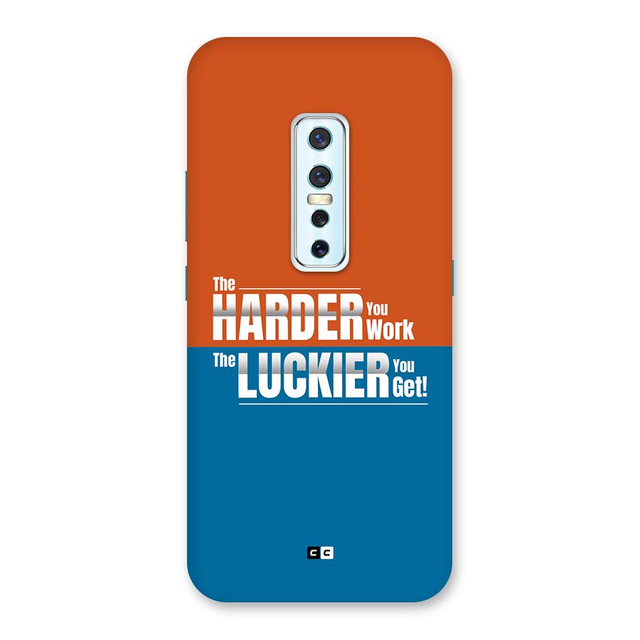 Hard Luck Back Case for Vivo V17 Pro