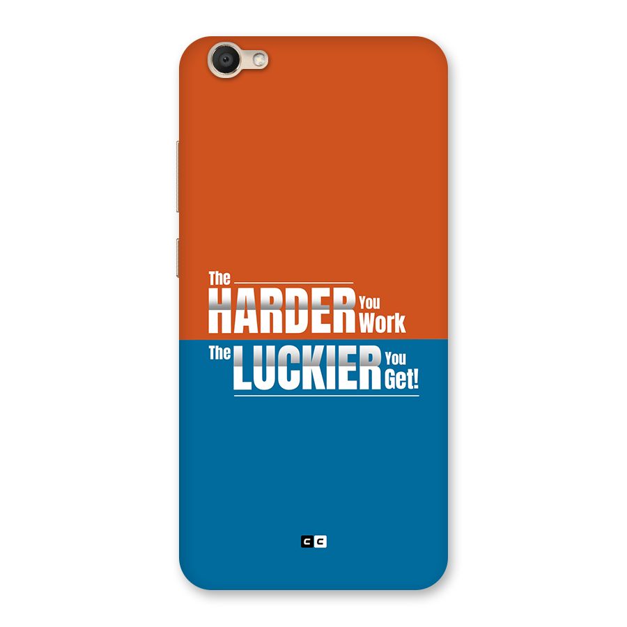 Hard Luck Back Case for Vivo V5