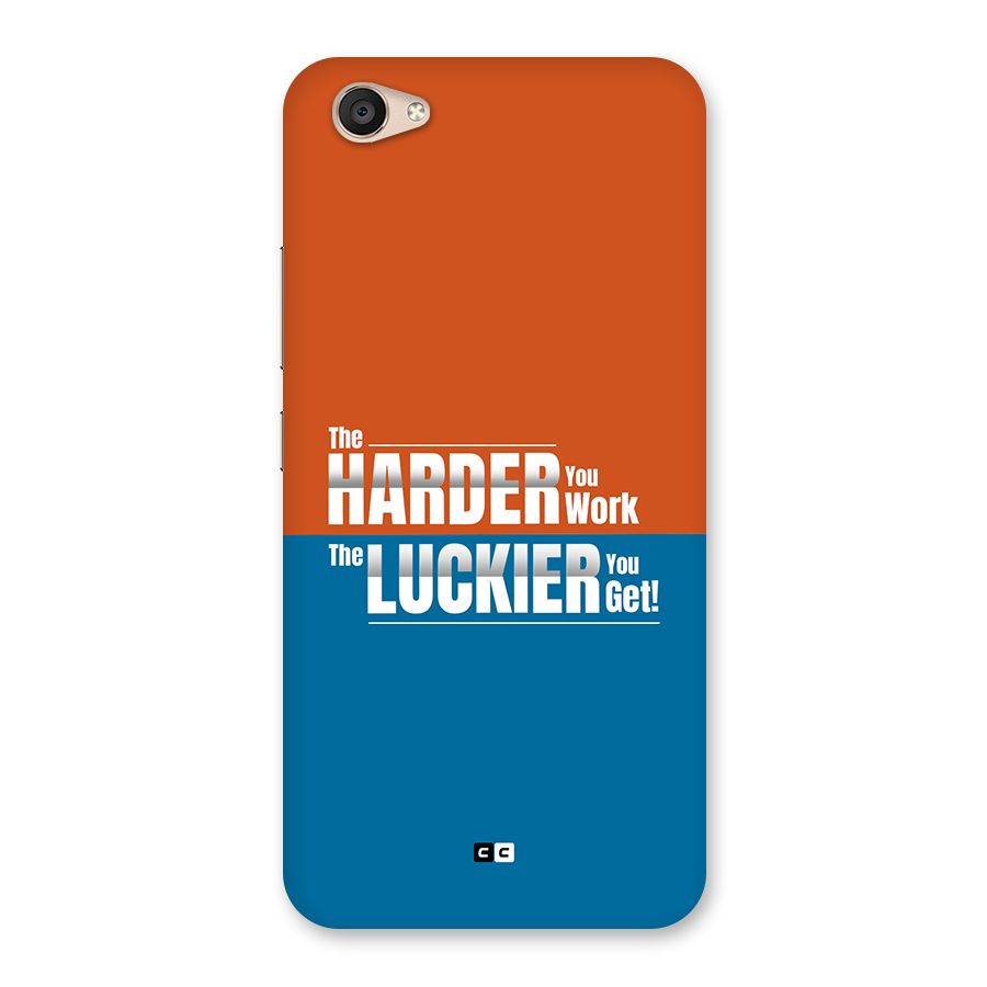 Hard Luck Back Case for Vivo V5 Plus