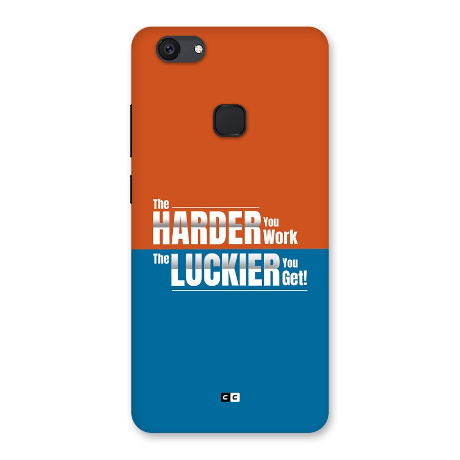 Hard Luck Back Case for Vivo V7 Plus