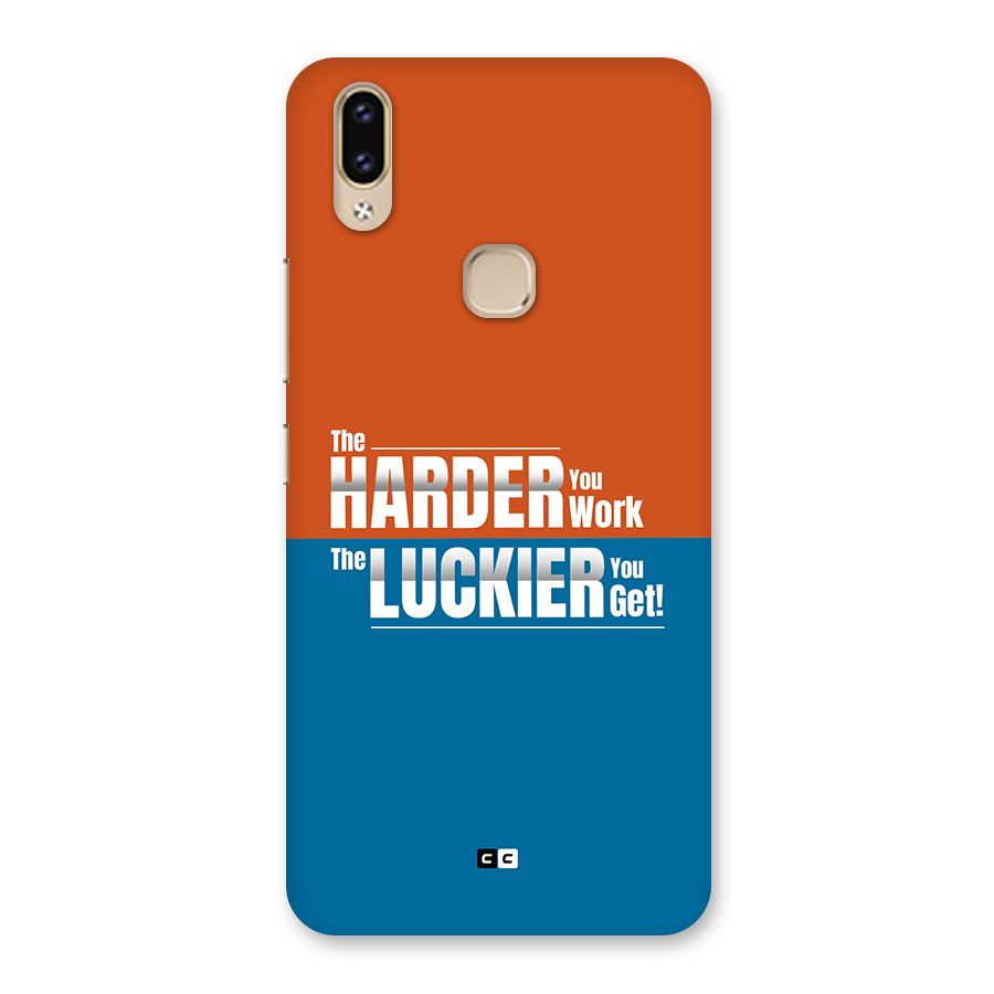 Hard Luck Back Case for Vivo V9 Youth