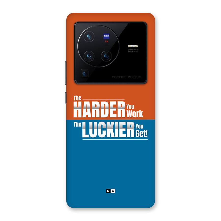 Hard Luck Back Case for Vivo X80 Pro