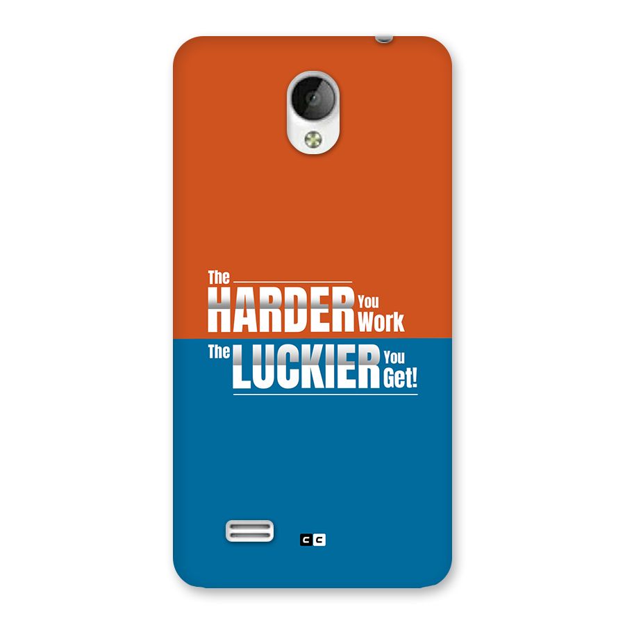 Hard Luck Back Case for Vivo Y21