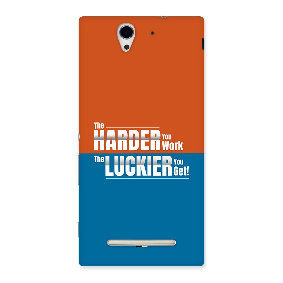 Hard Luck Back Case for Xperia C3