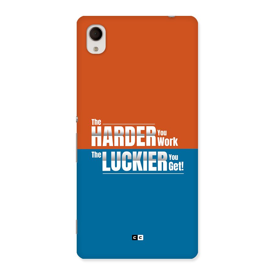 Hard Luck Back Case for Xperia M4