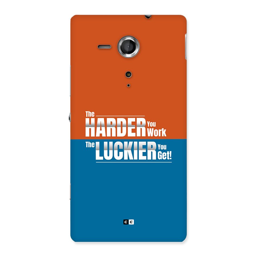 Hard Luck Back Case for Xperia Sp