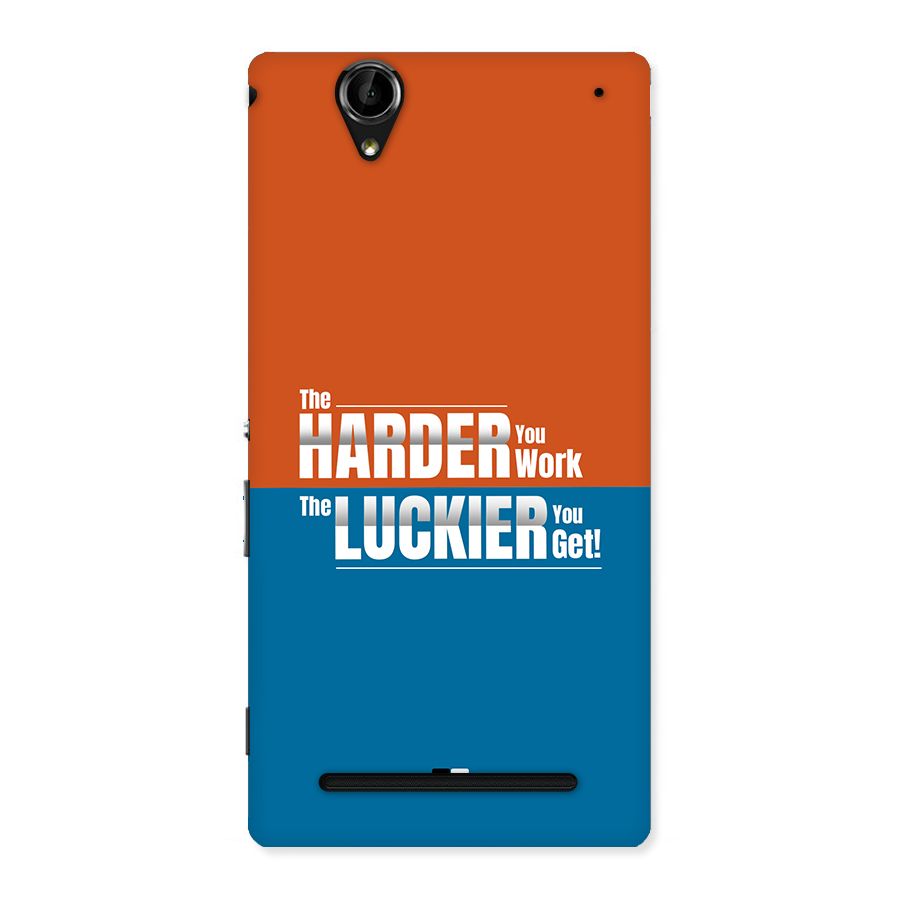 Hard Luck Back Case for Xperia T2