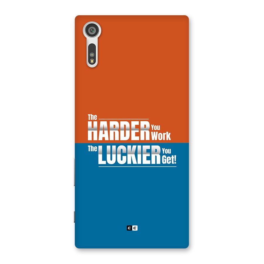 Hard Luck Back Case for Xperia XZ