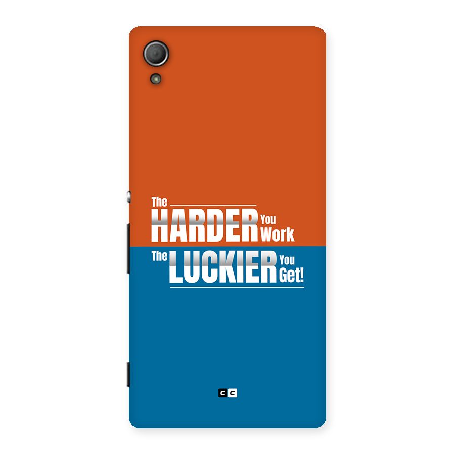 Hard Luck Back Case for Xperia Z3 Plus