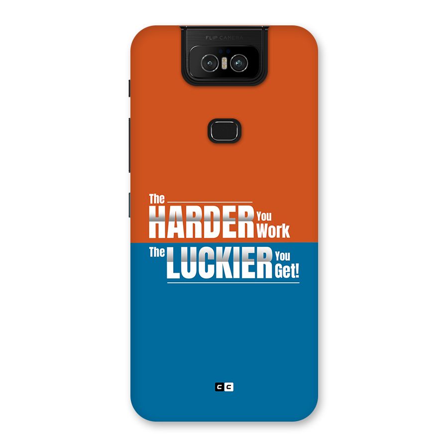 Hard Luck Back Case for Zenfone 6z