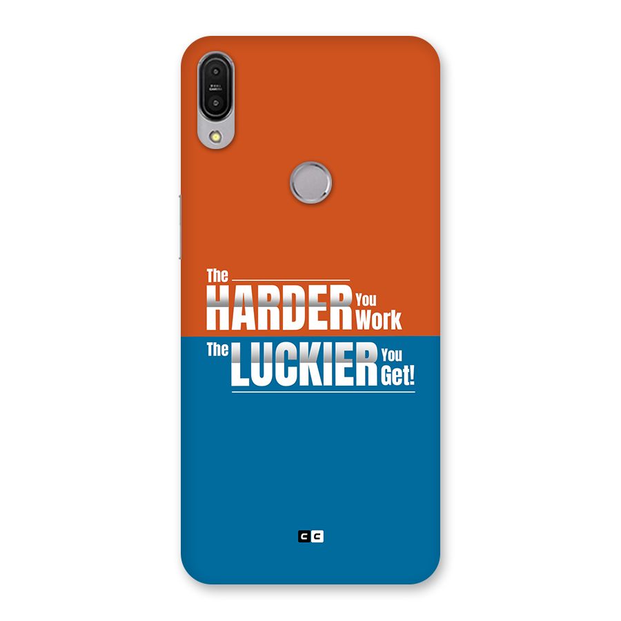 Hard Luck Back Case for Zenfone Max Pro M1