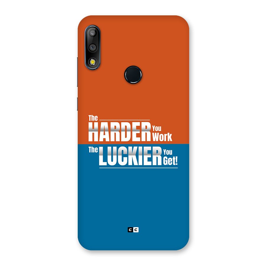 Hard Luck Back Case for Zenfone Max Pro M2