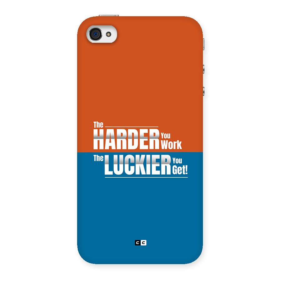 Hard Luck Back Case for iPhone 4 4s