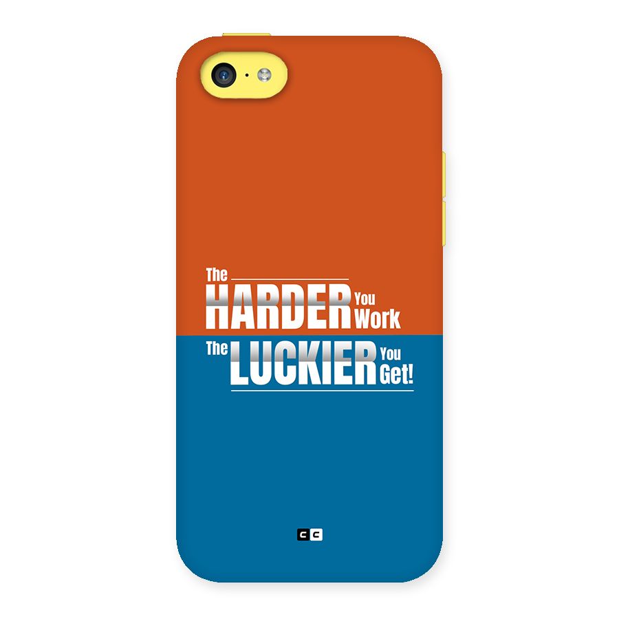 Hard Luck Back Case for iPhone 5C