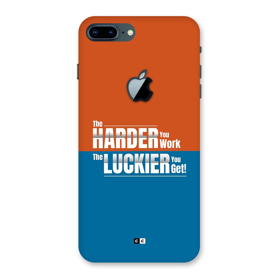 Hard Luck Back Case for iPhone 7 Plus Apple Cut