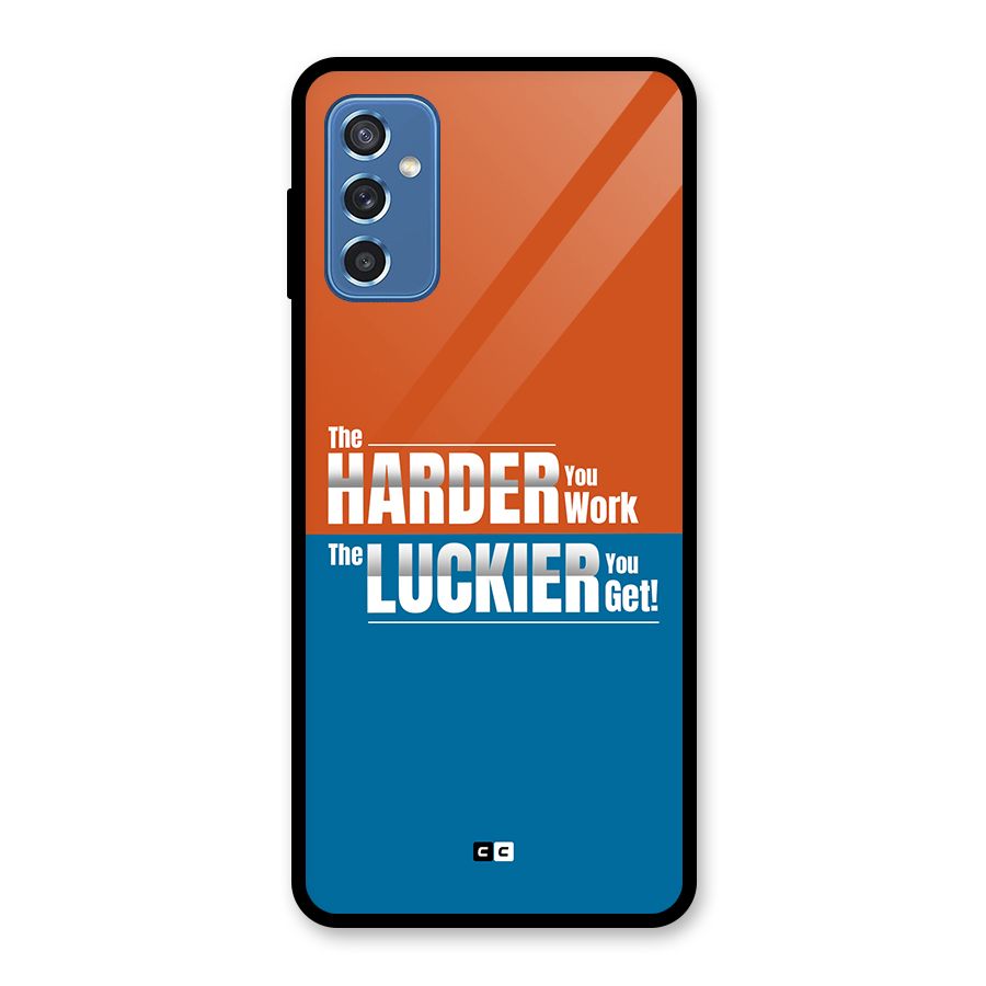 Hard Luck Glass Back Case for Galaxy M52 5G