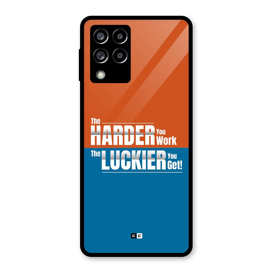 Hard Luck Glass Back Case for Galaxy M53 5G