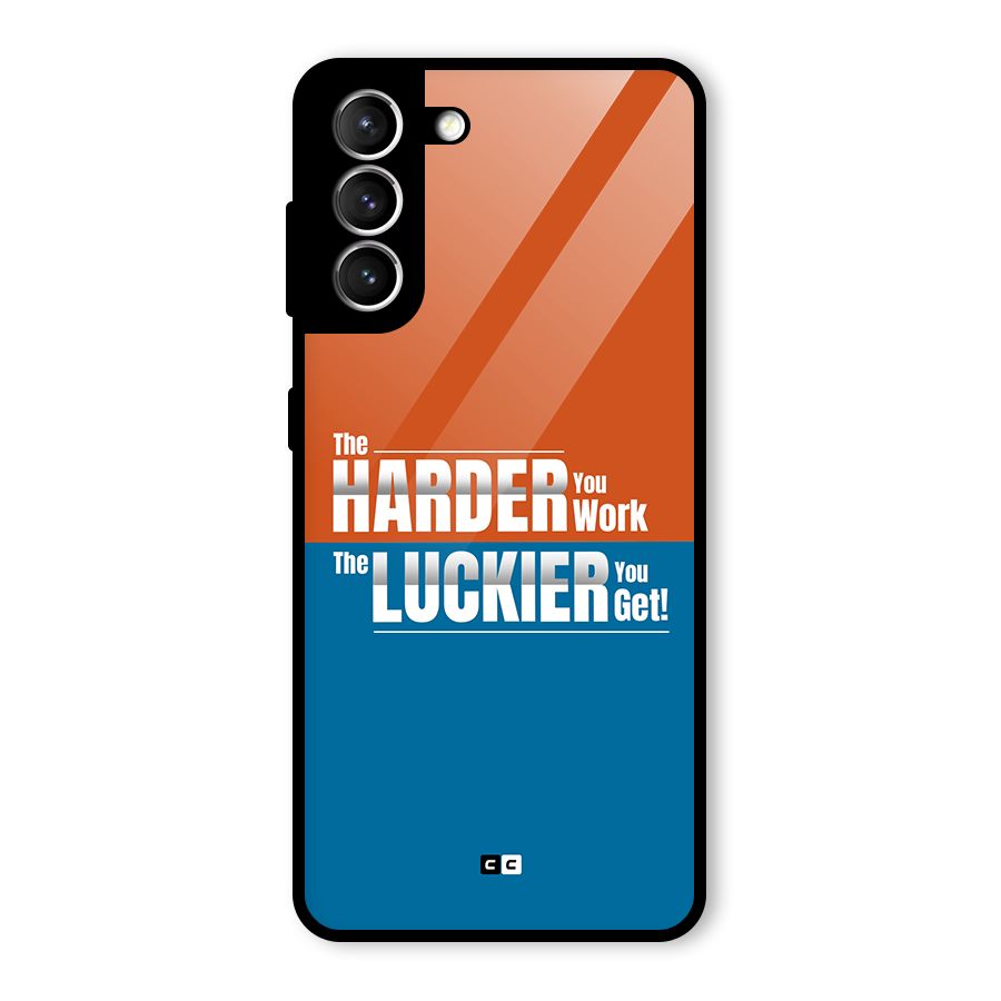 Hard Luck Glass Back Case for Galaxy S21 5G