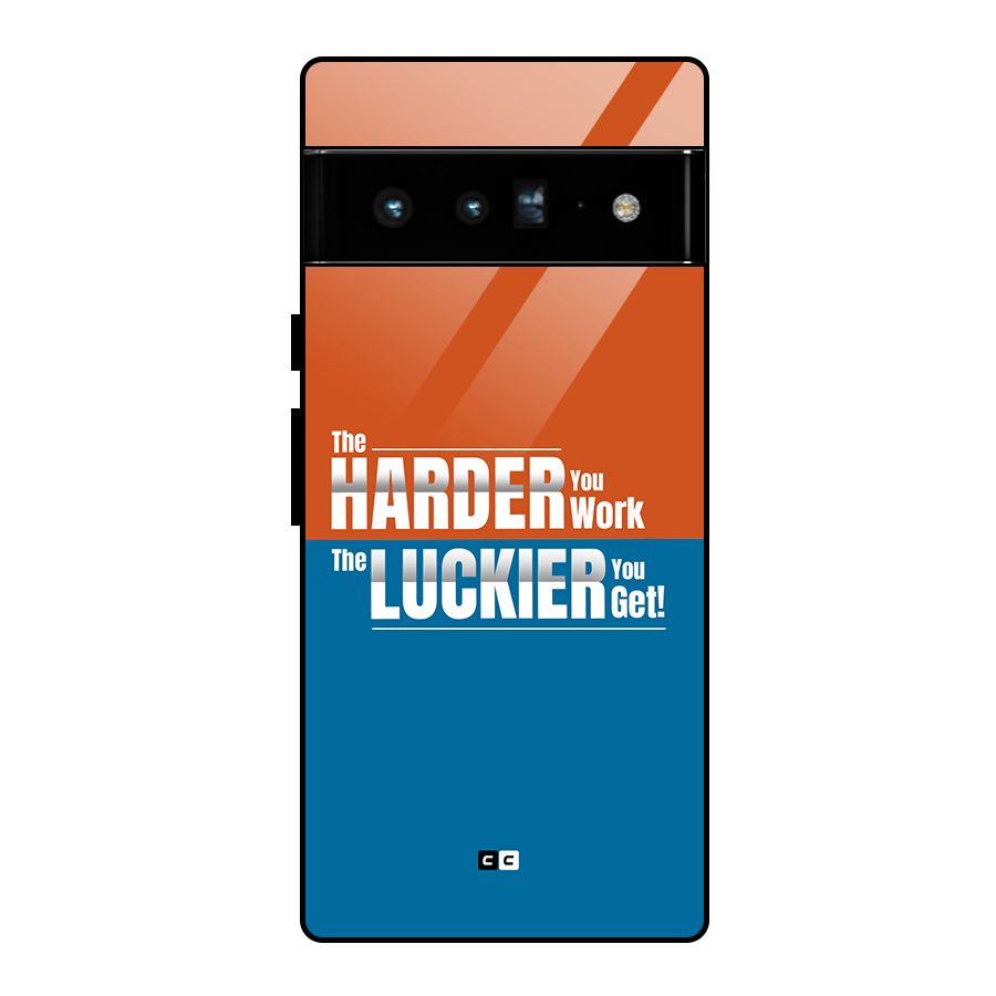 Hard Luck Glass Back Case for Google Pixel 6 Pro