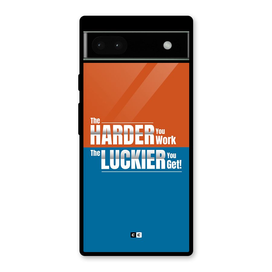 Hard Luck Glass Back Case for Google Pixel 6a