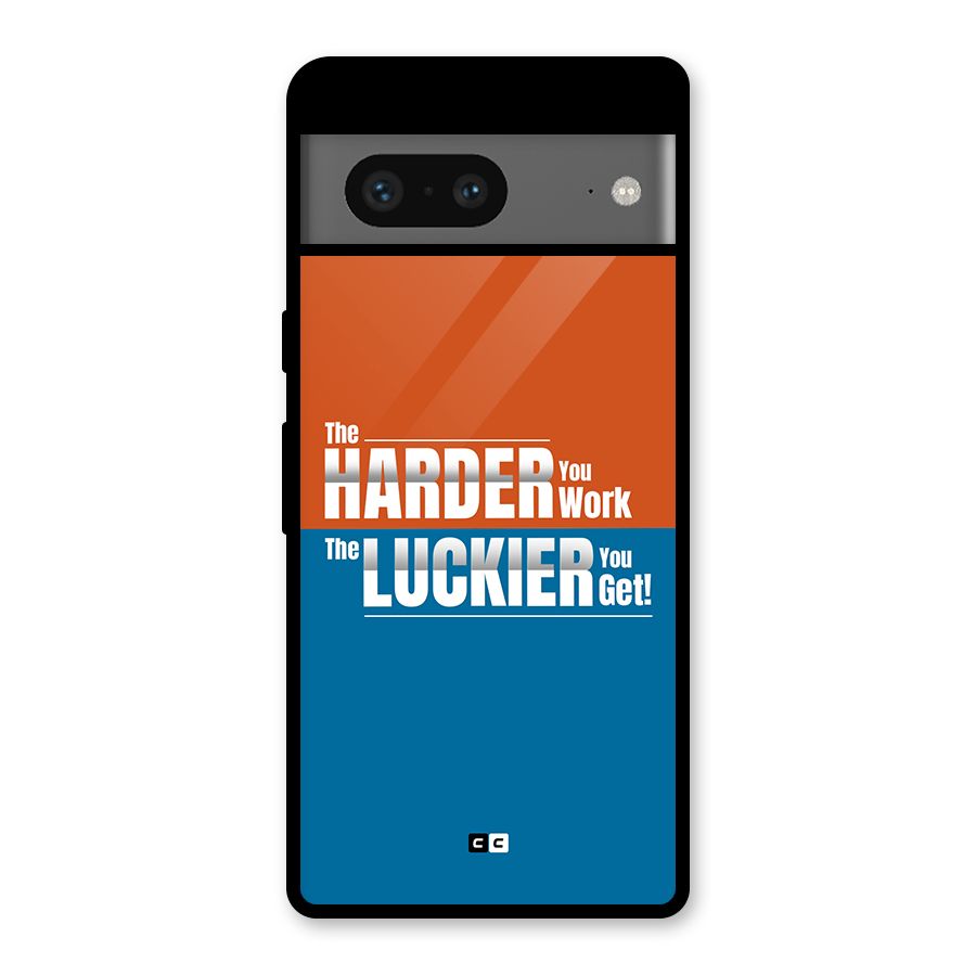 Hard Luck Glass Back Case for Google Pixel 7