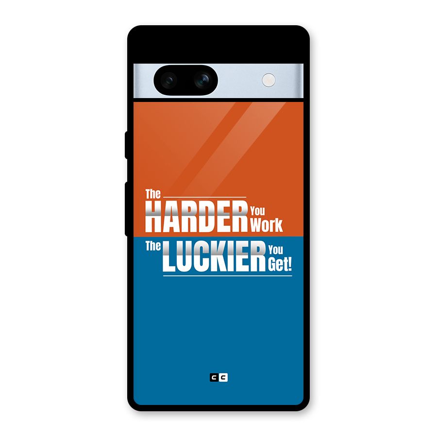 Hard Luck Glass Back Case for Google Pixel 7a